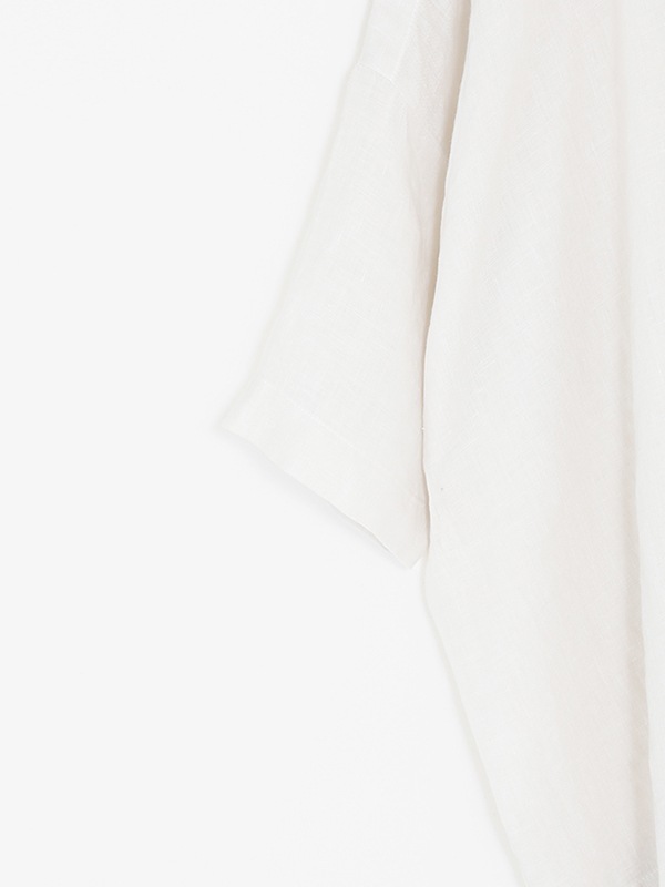 linen wide pullover