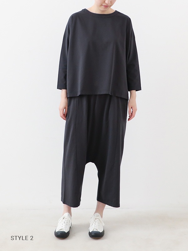 evam eva｜cotton sarrouel pants｜ladies',bottoms
