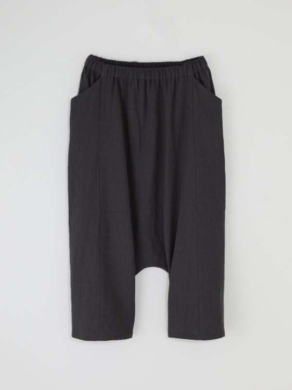 evam eva カシミヤ　サルエルパンツ evam eva エヴァムエヴァ カシミヤ100％ サルエルパンツ evam eva