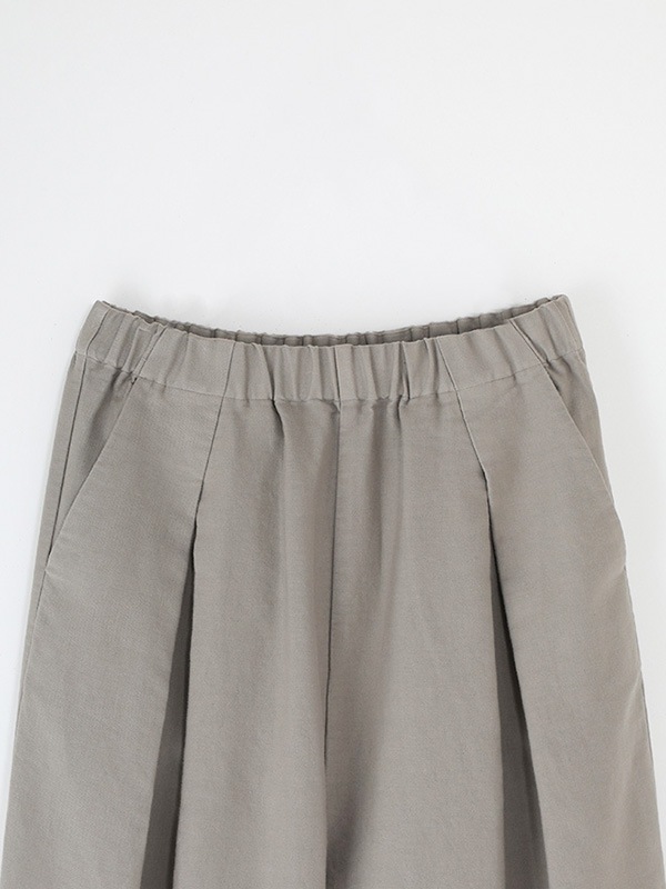 evam eva｜brushed cotton cropped pants｜ladies',bottoms