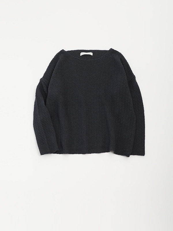 evam eva｜cotton linen pullover｜ladies',tops