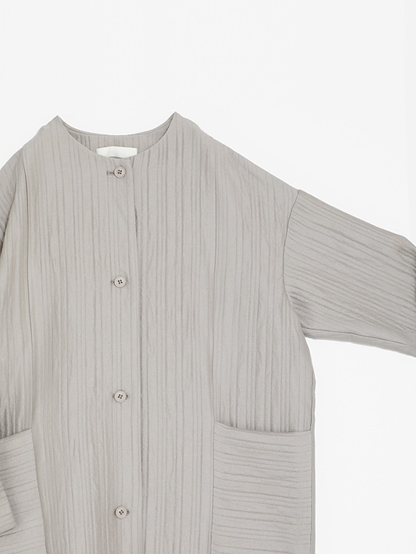 quilting long jacket