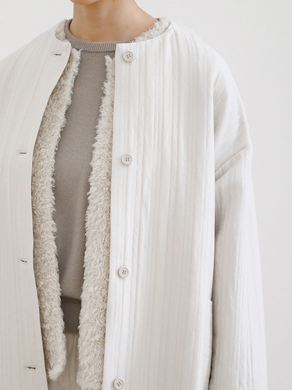 evam eva｜quilting long jacket｜ladies',outer