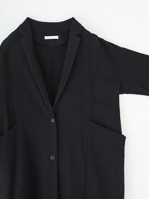 evam eva｜linen cotton long jacket｜ladies',outer