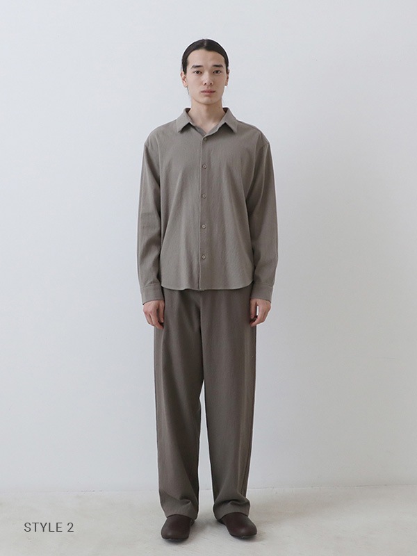 パンツ evameva Cotton wool twill pants evameva (エヴァムエヴァ) Cotton wool twill pants