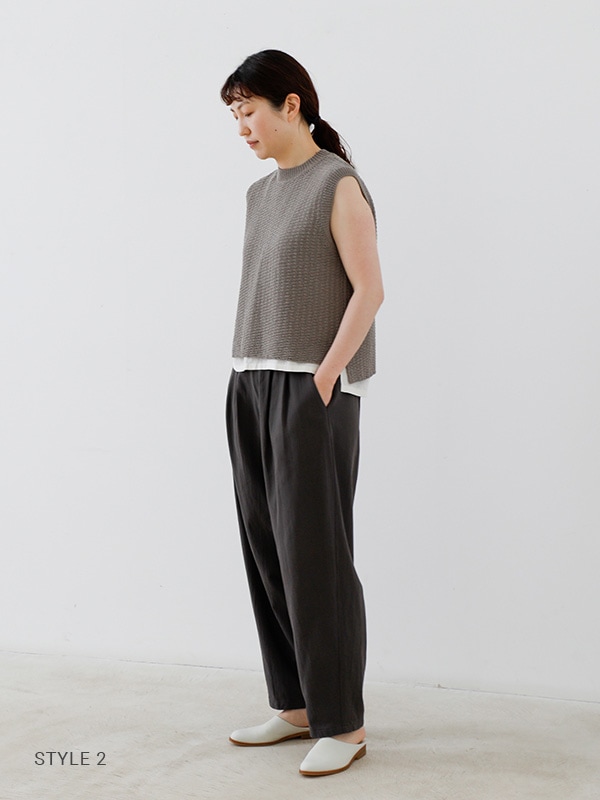 evam eva|cotton linen vest|ladies',tops evam eva|cotton linen vest|ladies',tops