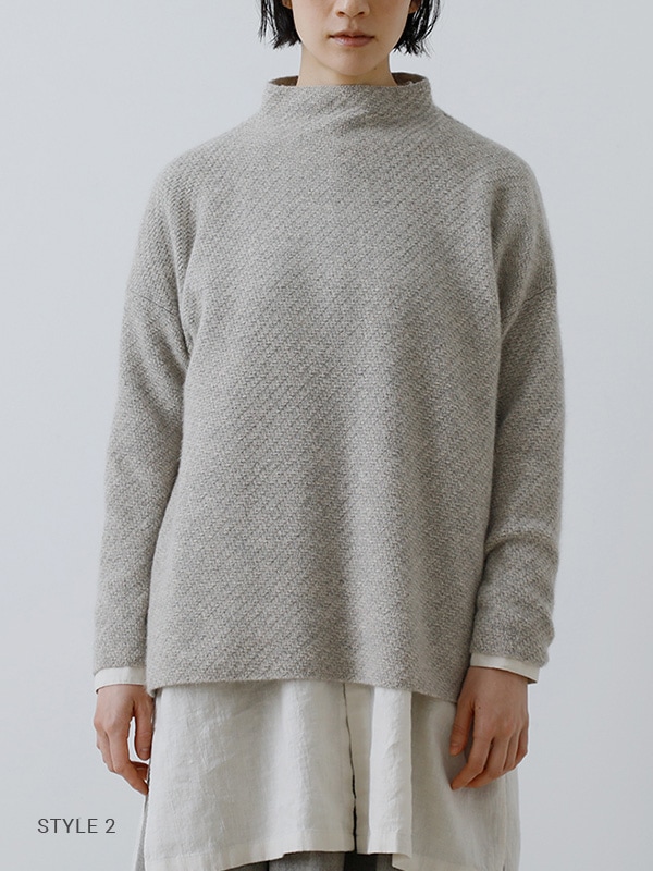 water linen long shirt [men's]