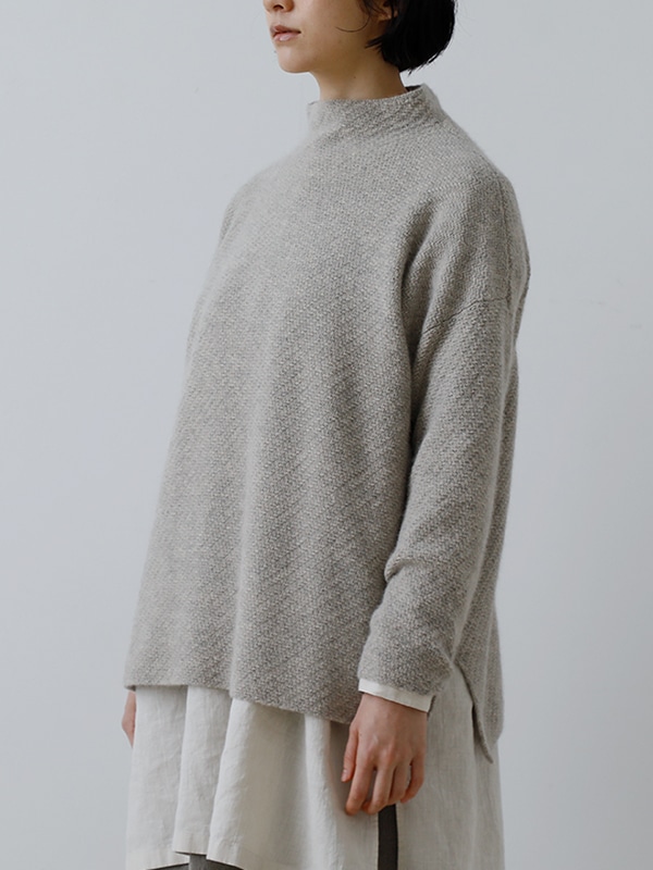 water linen long shirt [men's]