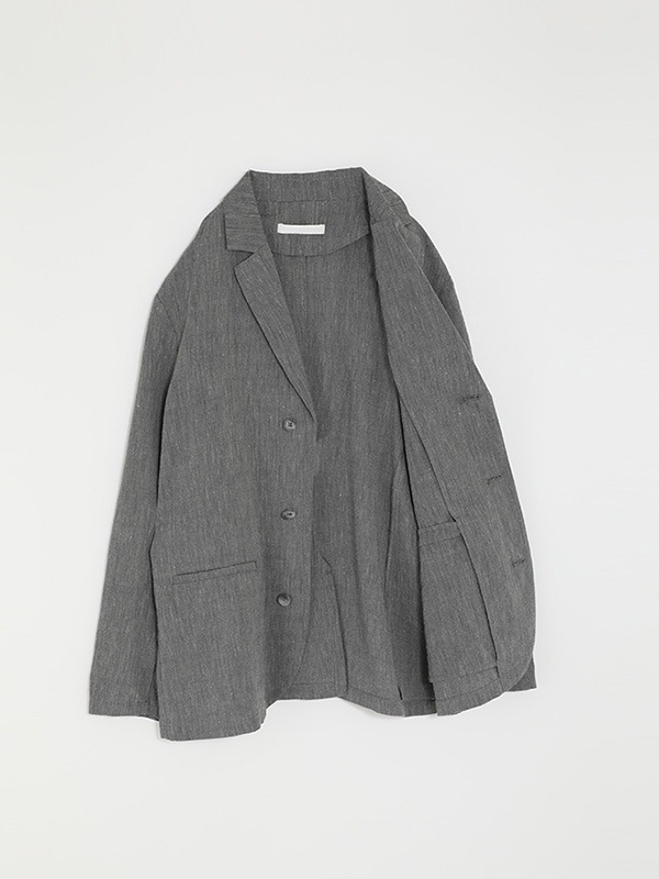 evam eva｜linen washi jacket [men's]｜men's