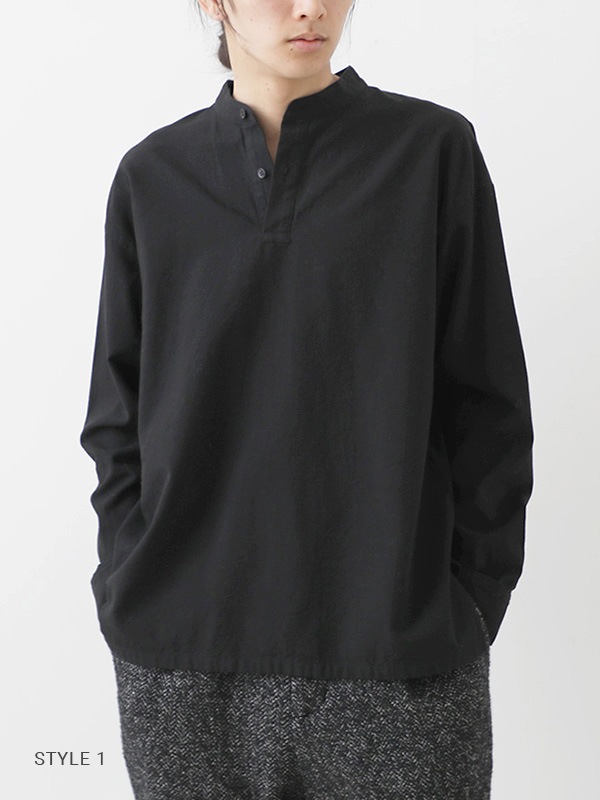 cotton cashmere pullover [men's]