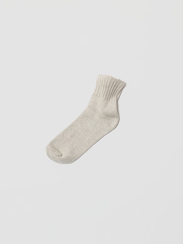 recycled cotton short socks