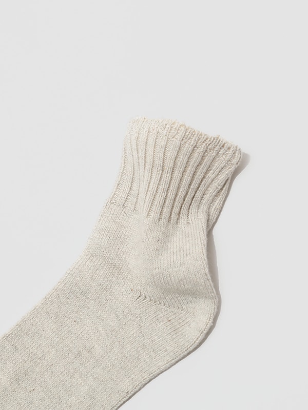 recycled cotton short socks