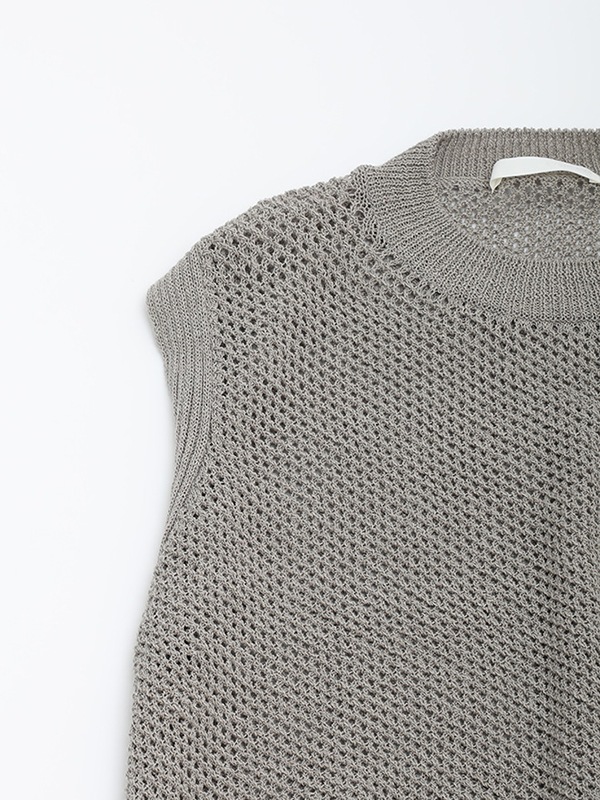 トップス evam eva linen cotton short vest evam eva｜linen cotton vest｜ladies',tops