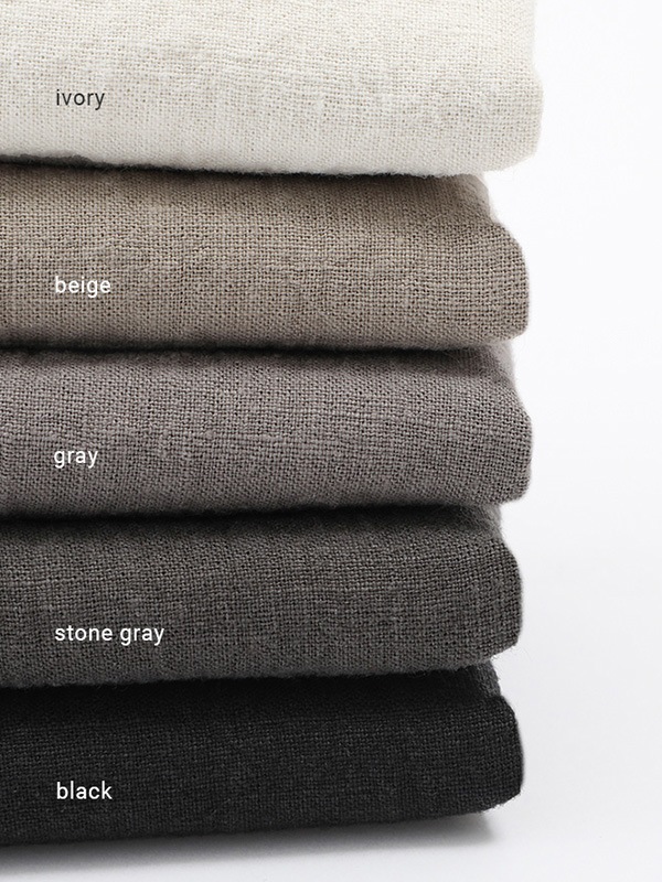 water linen skirt