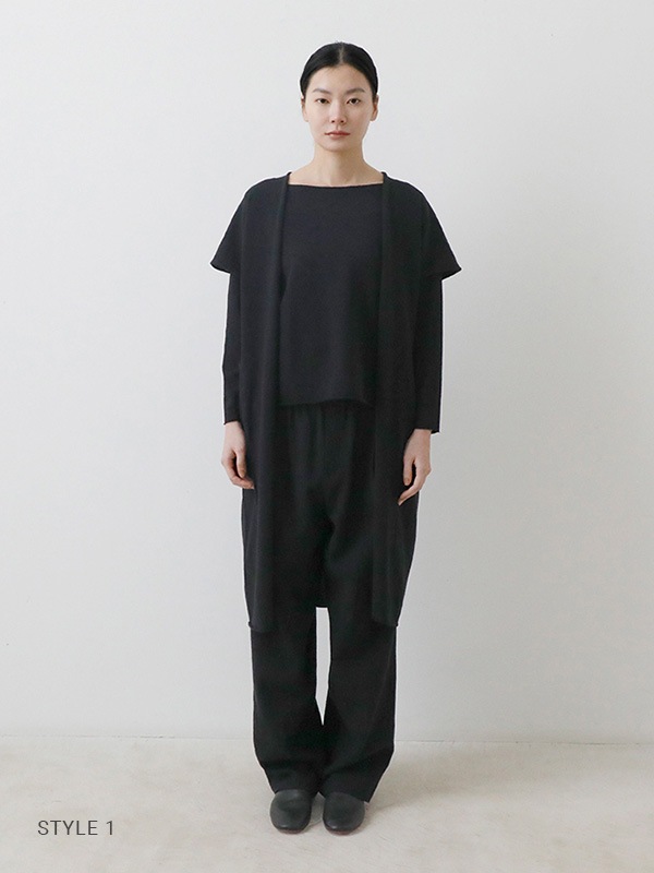 evam eva｜cotton raglan pullover｜すべての商品