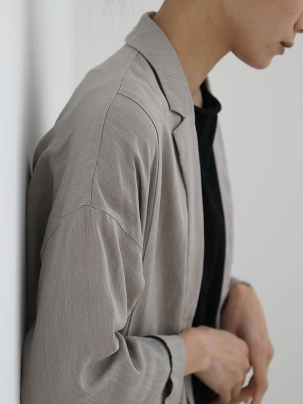 evam eva｜linen washi long jacket｜ladies',outer