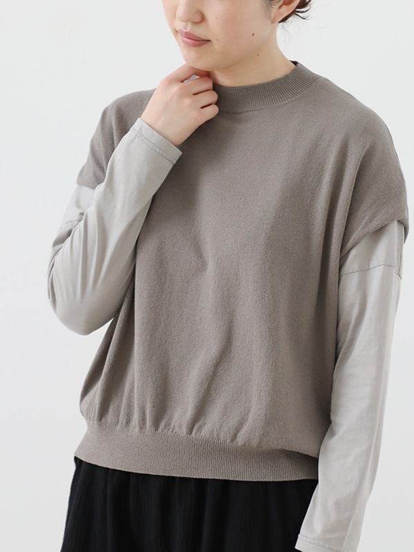 evam eva｜cotton vest｜すべての商品