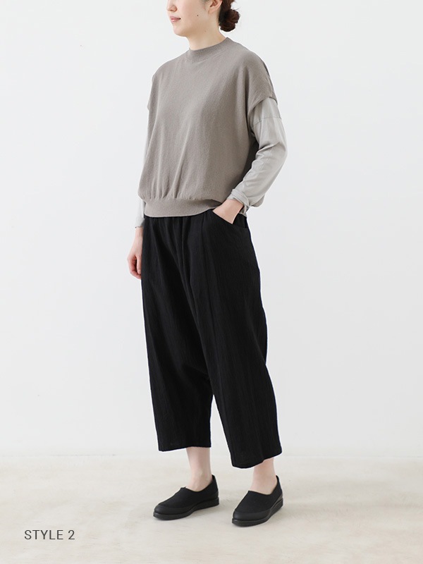 evam eva｜cotton vest｜すべての商品