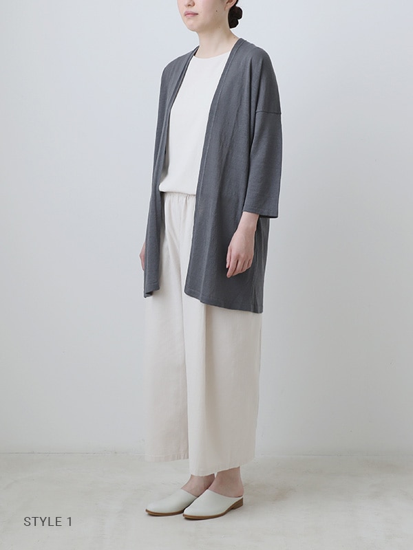 evam eva｜linen robe｜ladies',outer