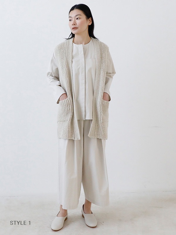 evam eva 今季！新品未使用！完売！コットンキュロットパンツ　sage M evam eva エヴァムエヴァ コットン キュロット パンツ e251t209