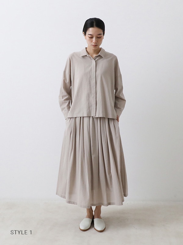 evam eva｜cotton skirt｜ladies',bottoms