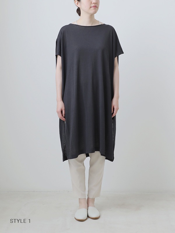 evam eva｜linen poncho｜ladies',tops