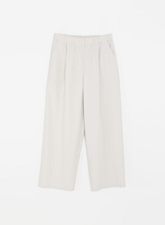 evam eva｜cotton wide pants｜ladies',bottoms