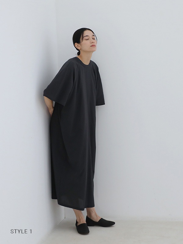 evam eva｜cotton raglan one-piece｜ladies',one-piece