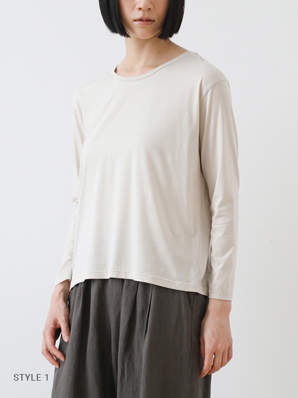 cut&sew pullover