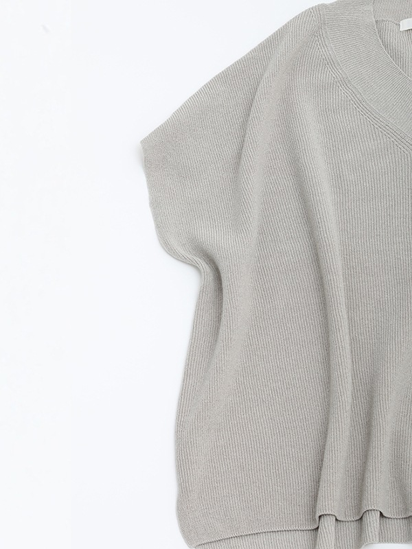 evam eva｜paper cotton aze vest｜ladies',tops