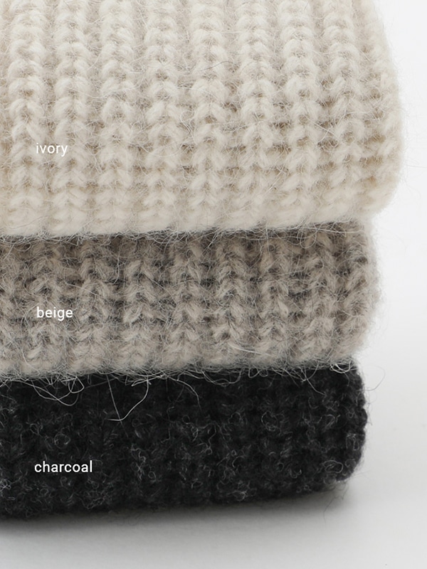 evam eva エヴァムエヴァ ニット　wool fox pullover Wool Fox Pullover in Charcoal | evam eva | Covet + Lou | Covet + Lou