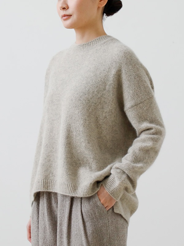 evam eva｜wool fox pullover｜ladies',tops