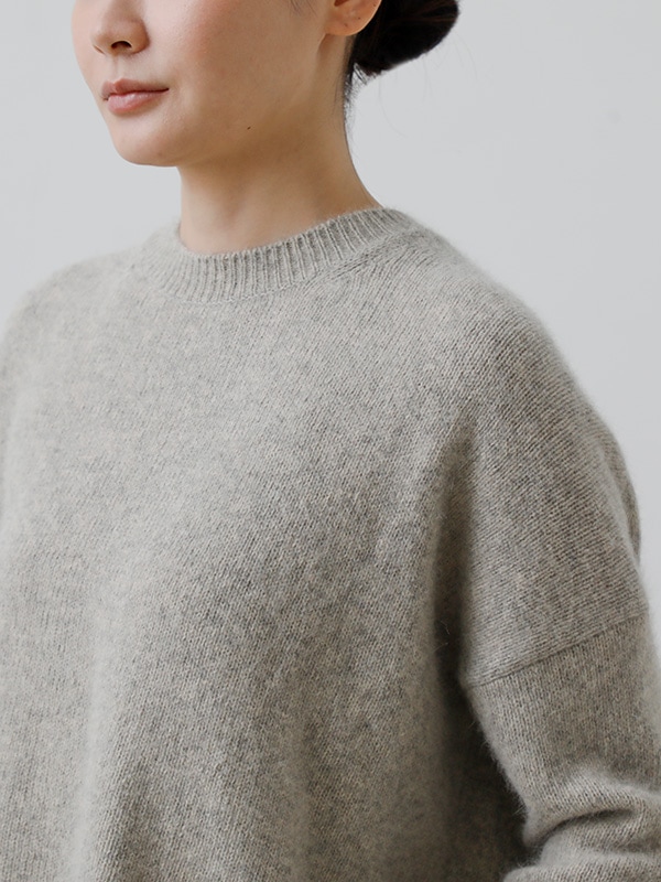 evam eva｜wool fox pullover｜ladies',tops