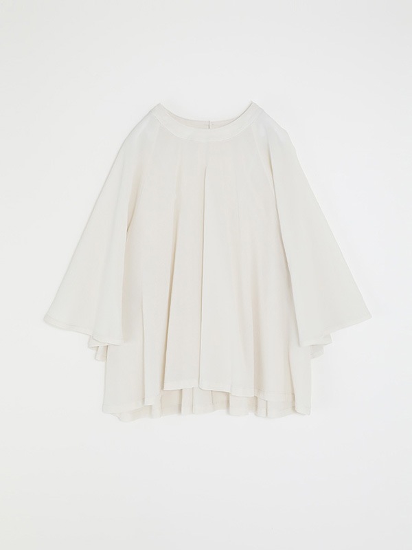 cotton flare pullover