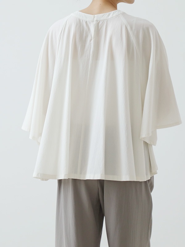 cotton flare pullover