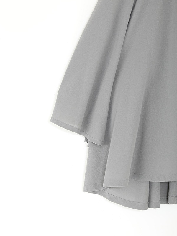 cotton flare pullover