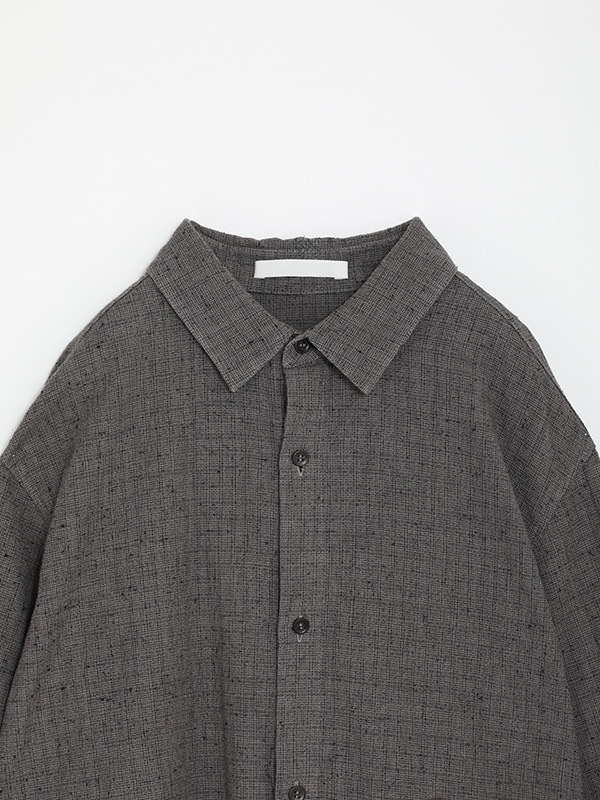 トップス evam eva / cotton linen check pullover evam eva｜cotton linen check pullover｜すべての商品