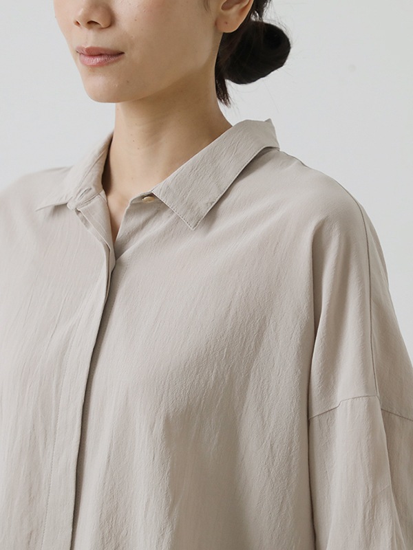 evam eva｜cotton shirt ｜ladies',tops