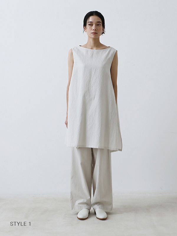 cotton wide pants
