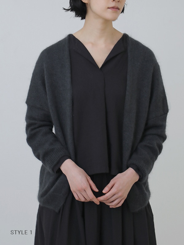 mohair silk cardigan