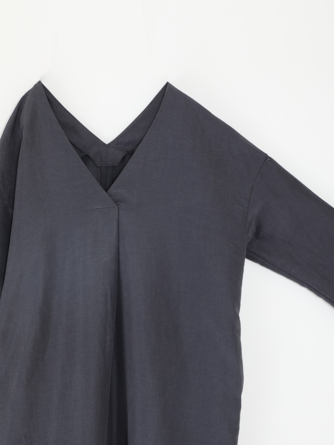evam eva｜linen silk one-piece｜ladies',one-piece