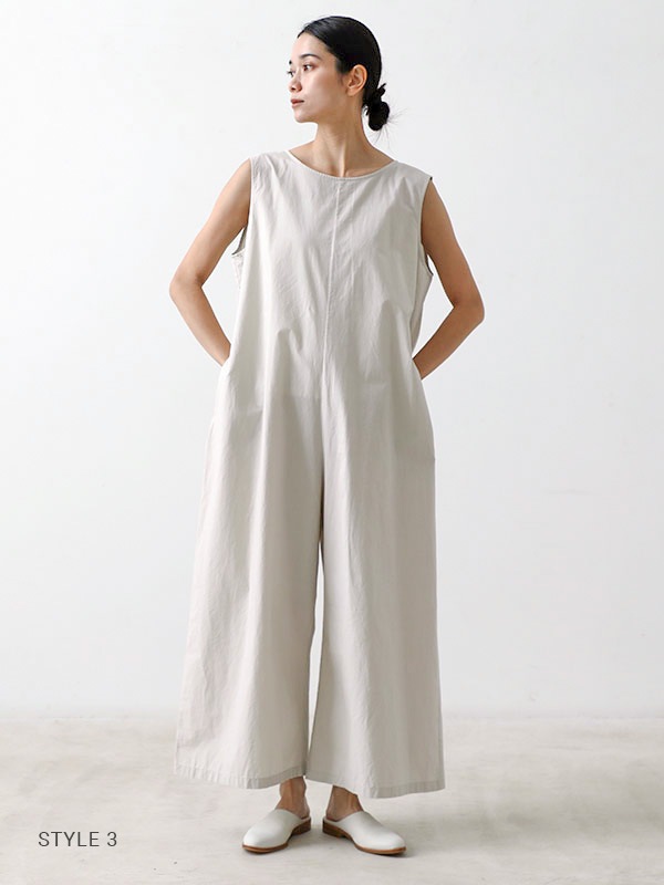 削除します　エバムエバ　コットンオールインワン evam eva｜cotton all-in-one｜ladies',bottoms