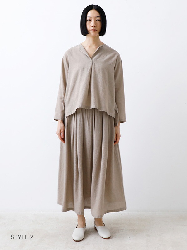 wool cotton skirt