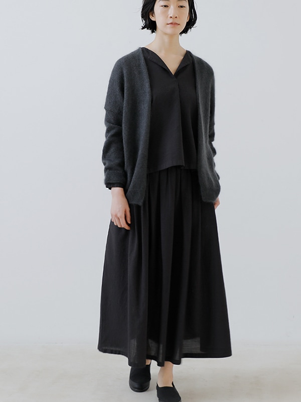 wool cotton skirt