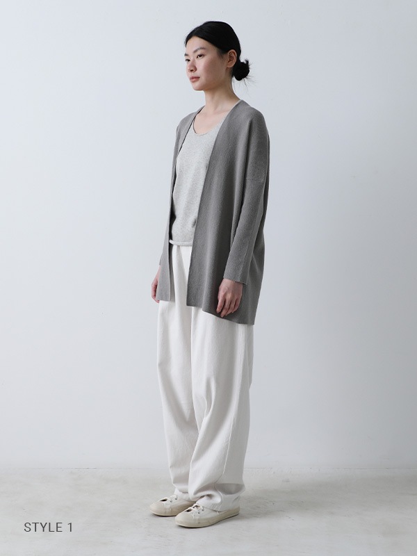 evam eva｜aze cardigan｜ladies',outer