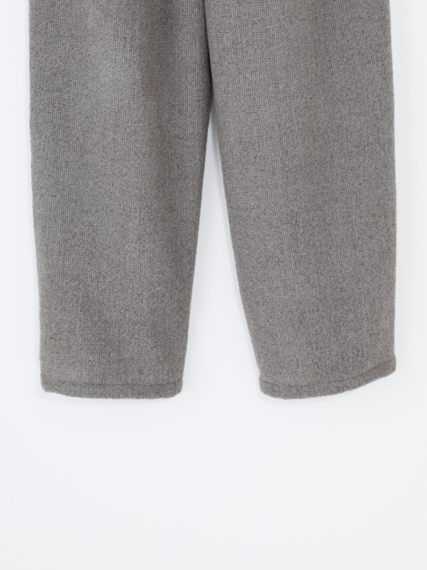 wool wide pants