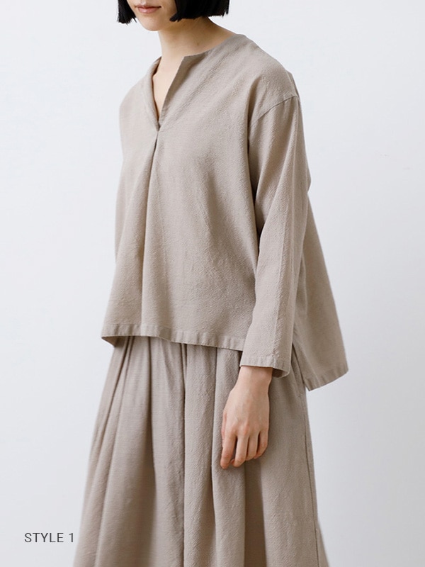 wool cotton pullover