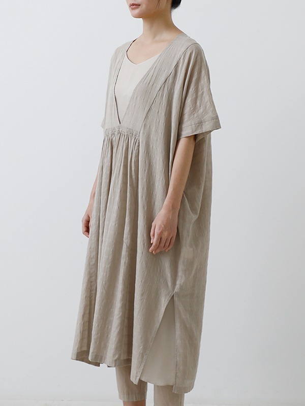 shadow check gathered poncho