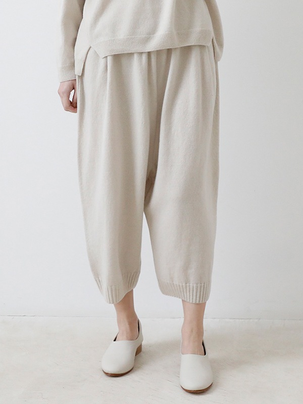 evam eva ウールレギンス evam eva エヴァムエヴァ ウール レギンス e253k003-yo 2025aw