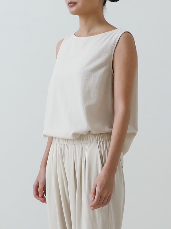 evam eva｜cotton sleeveless｜ladies',tops